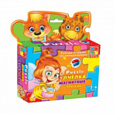 Магнитные пазлы Vladi Toys Пчёлка VT1504-14