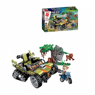 Конструктор Qman Джип Браконьера 1921