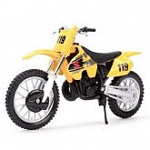 Масштабная модель мотоцикла Maisto 1:18 SUZUKI RM250 (39300)