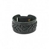 Мужской браслет из натуральной кожи Spikes SL0009-K