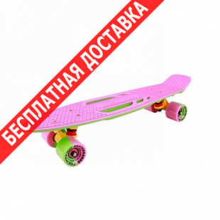Penny board (пенни борд) Tech Team Shark 22" 2018 light pink