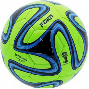 Мяч футбольный FORA Brazuca Green PU5 (N5FBRG)