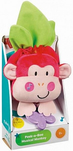 Мягкая музыкальная игрушка Fisher Price Обезьянка Y3624