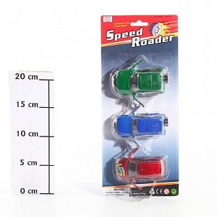 Набор металлических машин Shenzhen Toys D354A-356A (3 шт)