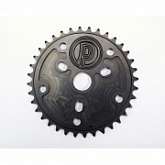 Звезда Perv BMX PCR-CNC для одноэлементных шатунов, 44T,1/2*1/8,25мм, black УТ-00013424	