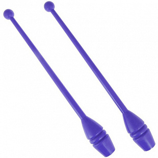 Булавы для художественной гимнастики 35 см purple