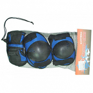 Роликовая защита Zez Sport 1527M Blue