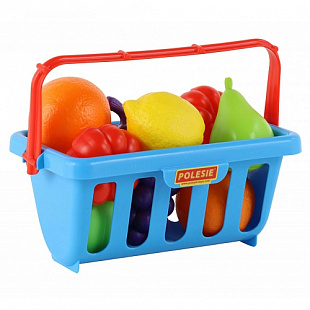 Игровой набор Полесье продуктов с корзинкой №2 (9) 46963