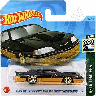 Машинка Hot Wheels Базовой коллекции Matt Debbie Hay's 1988 Pro Street 56/250 (5785 HKJ80) mainline 2023