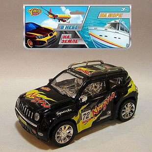 Инерционная машина YAKO джип из серии "На земле, В небе, На море" M9525