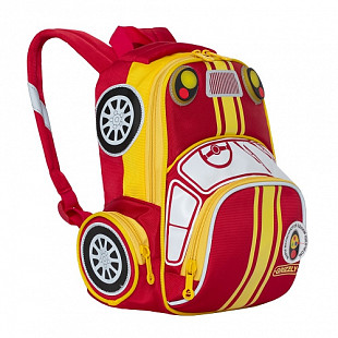 Детский рюкзак GRIZZLY RS-992-1 red/yellow