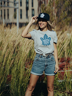 Бейсболка Atributika&Club NHL Toronto Maple Leafs 31083 blue