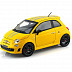 Коллекционная машина Bburago Fiat Abarth 695 Tributo Ferrari (18-21070) yellow