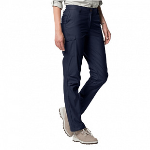 Ветрозащитные брюки женские Jack Wolfskin Lakeside Pants W midnight blue