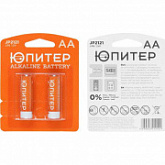 Батарейка Юпитер Alkaline AA LR6 1,5V (2 штуки) JP2121