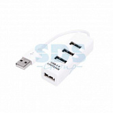Разветвитель USB на 4 порта Rexant white 18-4103-1