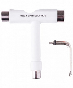 Ключ для скейтборда Ridex SB white