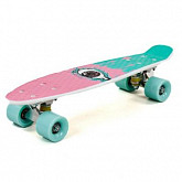 Penny board (пенни борд) MicMax JP-HB-136 pink/turquoise
