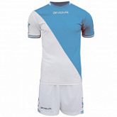 Футбольная форма Givova Craft KITC43 white/blue