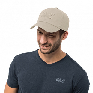 Бейсболка Jack Wolfskin Baseball Cap light sand 1900671-5505561