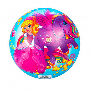 Мяч Dema-Stil Принцесса и лошадь 23 см 2607