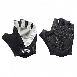 Велоперчатки Jaffson SCG 46-0210 black/white/grey