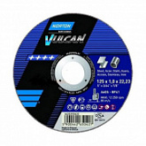Круг отрезной для металла Norton 12,5x0,1x2,22 см Vulcan 66252925433