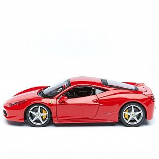 Коллекционная машина Bburago 1:24 Ferrari 458 Italia (18-26003) red