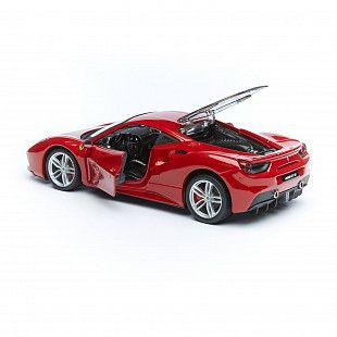 Коллекционная машина Bburago 1:24 Ferrari 488 GTB (18-26013) Red
