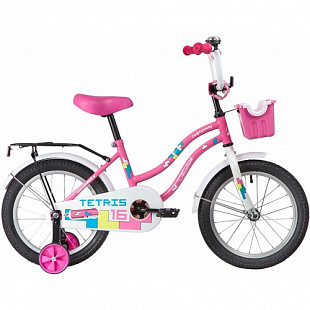 Велосипед Novatrack Tetris 16" (2020) 161TETRIS.PN20 pink