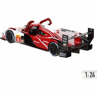 Машинка Bburago 1:24 Porsche 963 (2024) (18-28042) #6 Qatar Race