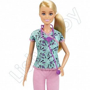 Кукла Barbie Кем быть Медсестра DVF50 GTW39