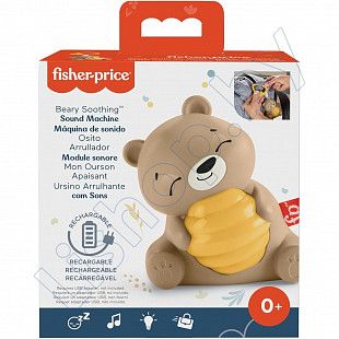 Музыкальная подвеска Fisher Price Медвежонок с медом (HRB18)