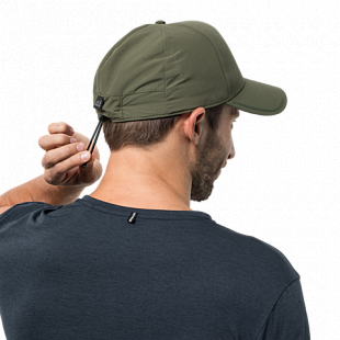 Бейсболка Jack Wolfskin Henderson Cap woodland green