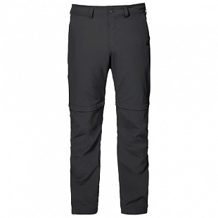 Брюки с молнией мужские Jack Wolfskin Canyon Zip Off Pants phantom