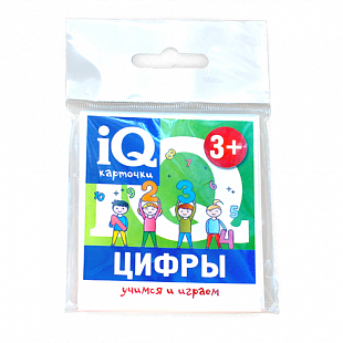 Игра детская настольная  Dream Makers-Board Games "IQ карточки Цифры" 1909H