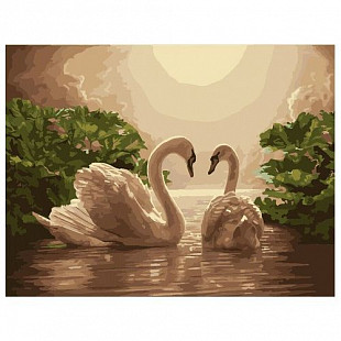 Картина по номерам Picasso Лебеди PC4050270