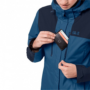 Куртка женская Jack Wolfskin Jasper Jkt W indigo blue