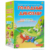 Игра настольная Рыжий Кот Голодный динозавр ИН-0554