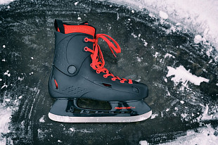 Ледовые коньки Powerslide Freezer Men 902242 black/red