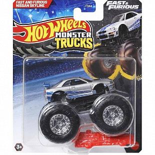 Машинка Hot Wheels Монстр трак Nissan Skyline (FYJ44 JDP79)