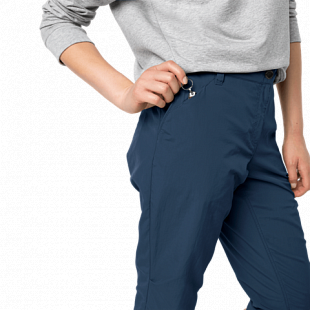 Бриджи женские Jack Wolfskin Kalahari 3/4 Pants Women ocean wave