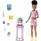 Игровой набор Barbie Няня Skipper Babysitters (FHY97 HTK34)