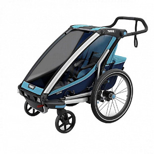 Детская мультиспортивная коляска Thule Chariot Cross1 blue (10202001)