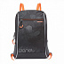 Рюкзак школьный GRIZZLY RB-056-1 /2 black/orange