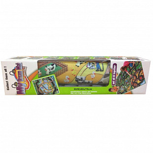 Игровой набор Shenzhen Toys инерционных машинок с ковриком My Dream Mat - Ферма 019A-6
