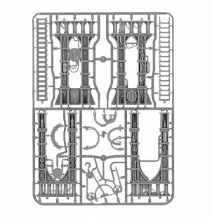 Миниатюры Warhammer 40.000 Games Workshop Promethium Refiner 64-68
