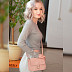 Сумка женская Ors Oro OMS-0182 light pink