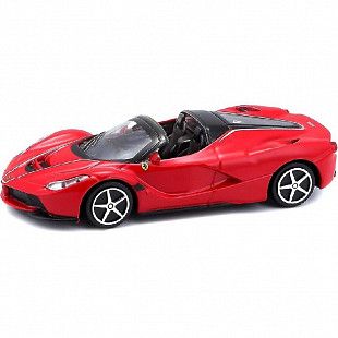 Машинка Bburago 1:43 LaFerrari Aperta (18-36000/18-36031) red