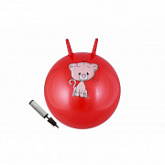 Мяч-попрыгун с двумя ручками Body Form 26" 65 см BF-CHBP02 red